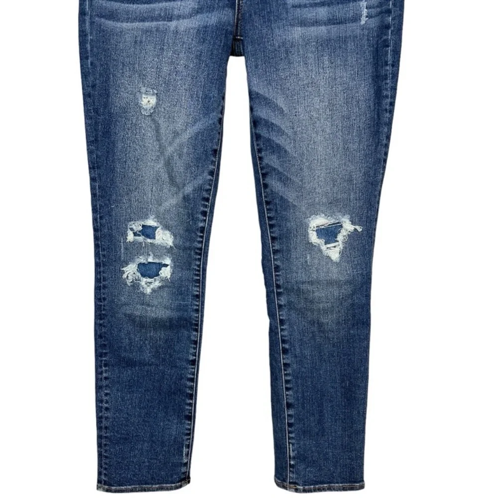 J. Crew high rise distressed vintage straight jean in coastline size 26 NWT